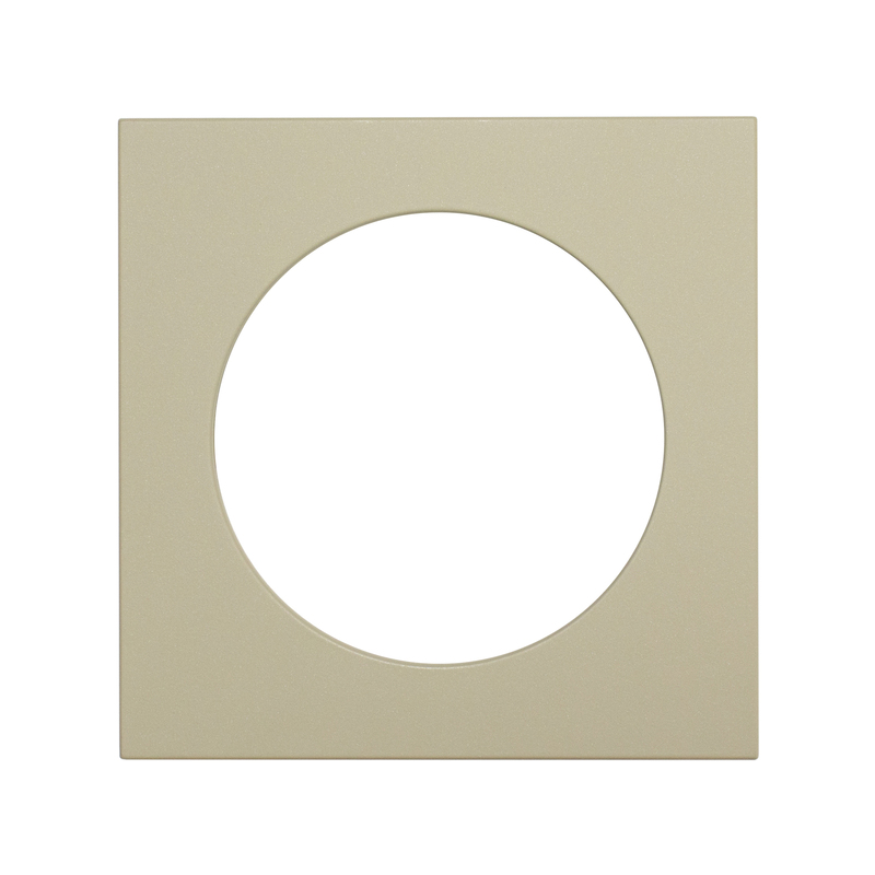 Фронтальна панель терморегулятора, тихий оливковий