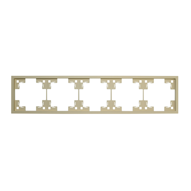 Рамка п'ятимісна універсальна Quadrant, тихий оливковий