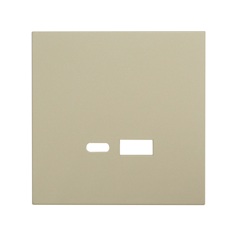 Фронтальна панель розетки-USB Fast-Charging 20W (type A+C), тихий оливковий