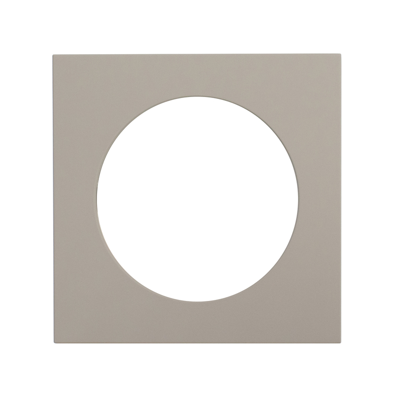 Фронтальна панель терморегулятора, дотик грейж