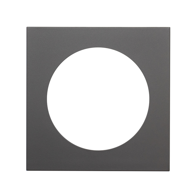 Фронтальна панель терморегулятора, темно-сірий