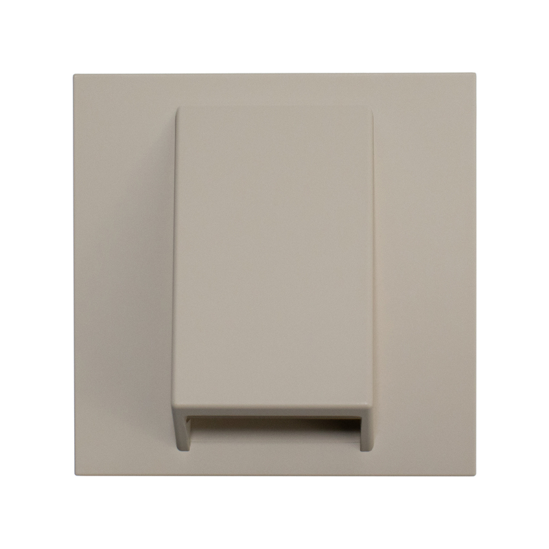 Фронтальна панель кабельного виводу, дотик грейж