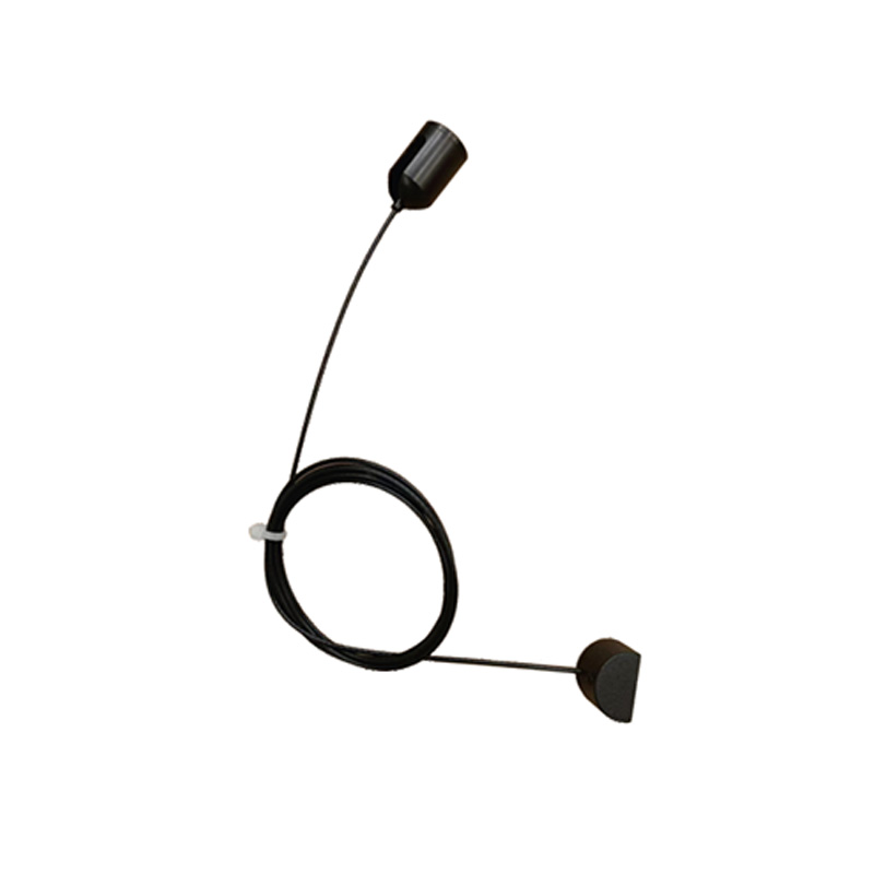 Стельове кріплення з проводом, чорний