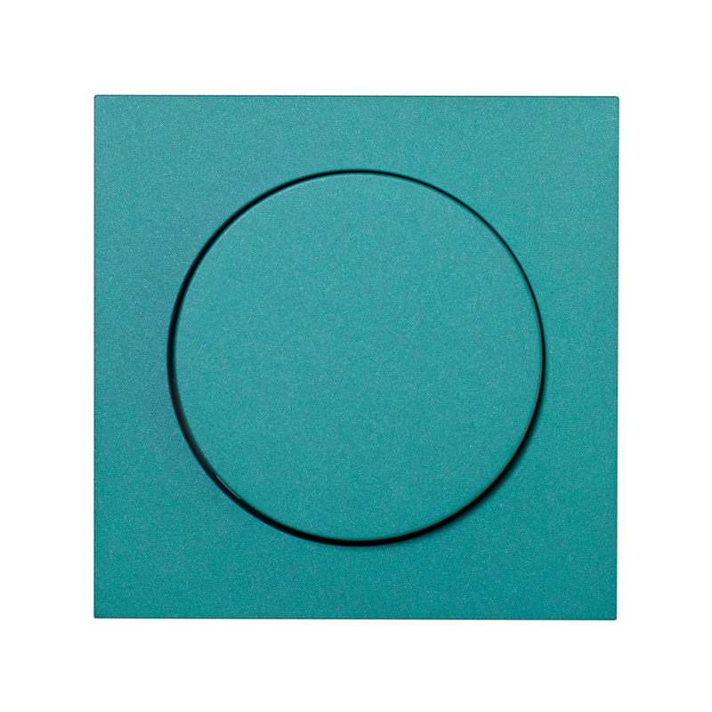 Фронтальна панель димера, трендовий бірюзовий 26