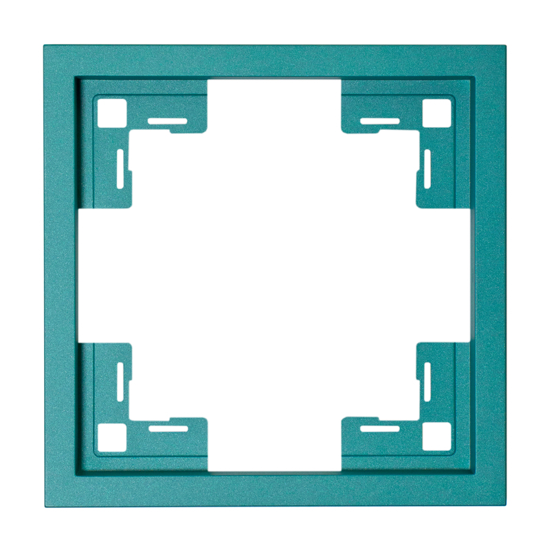 Рамка одномісна універсальна Quadrant, трендовий бірюзовий 26
