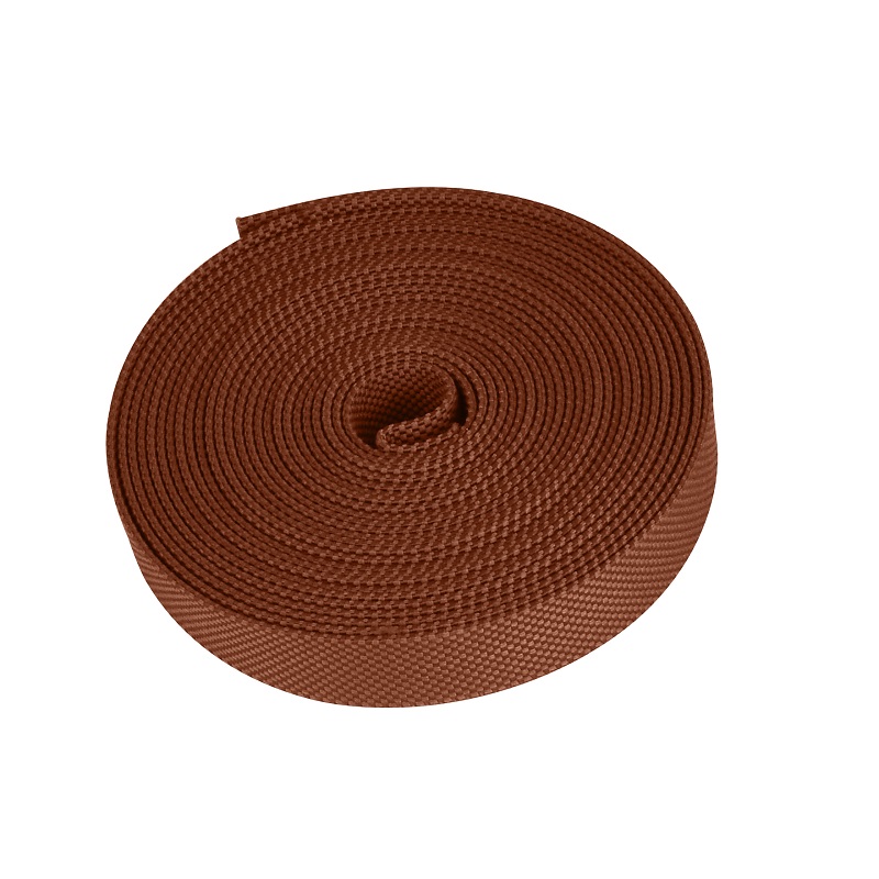 Textile track belt 5m Terracotta Red