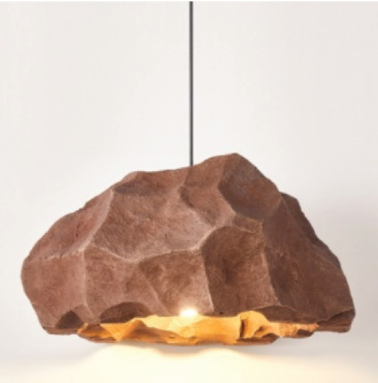 LED підвісний світильник 12Вт, D52см*H30см, червоний