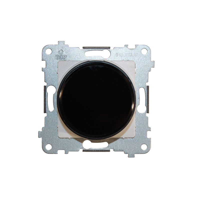 Electronic thermostat mechanism (smart), black