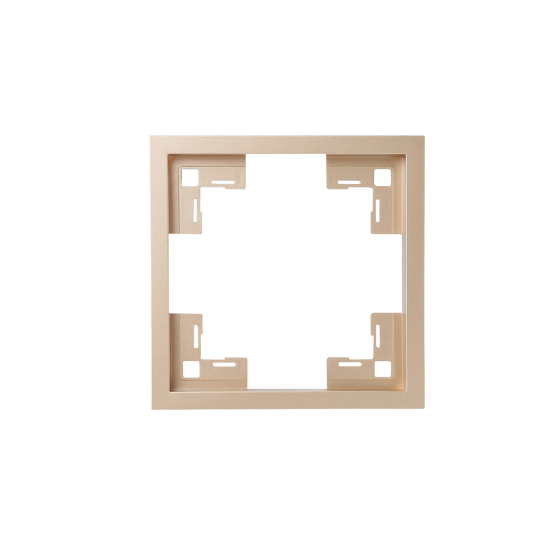 Single universal frame Quadrant, soft aurum