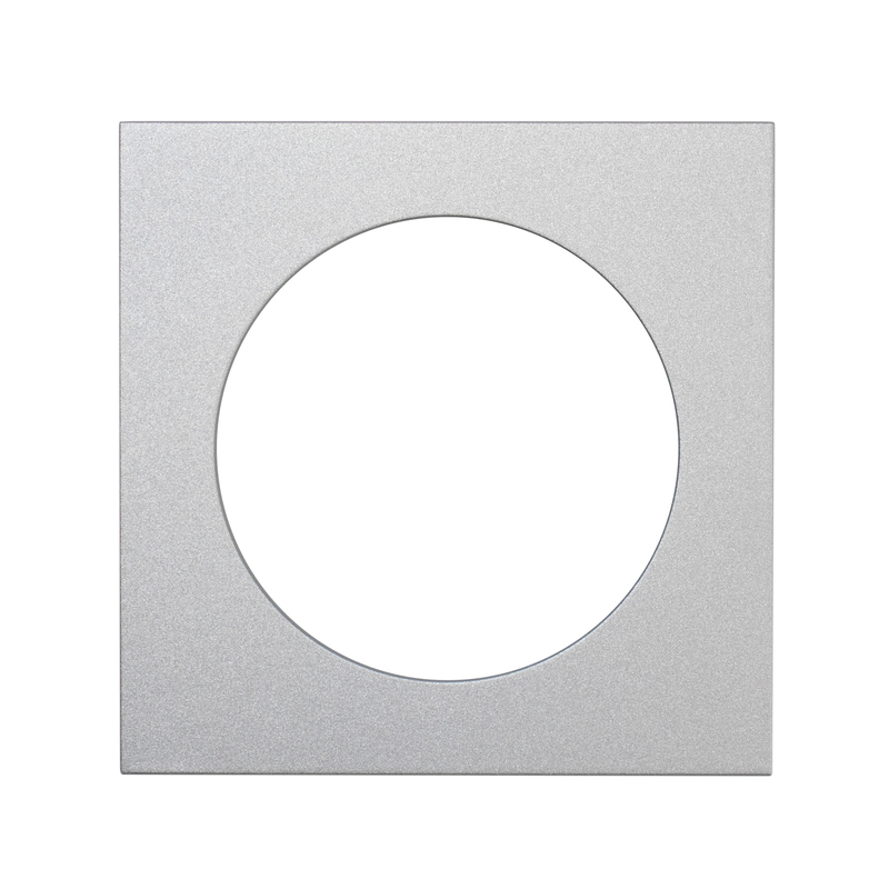 Фронтальна панель терморегулятора, матовий алюміній