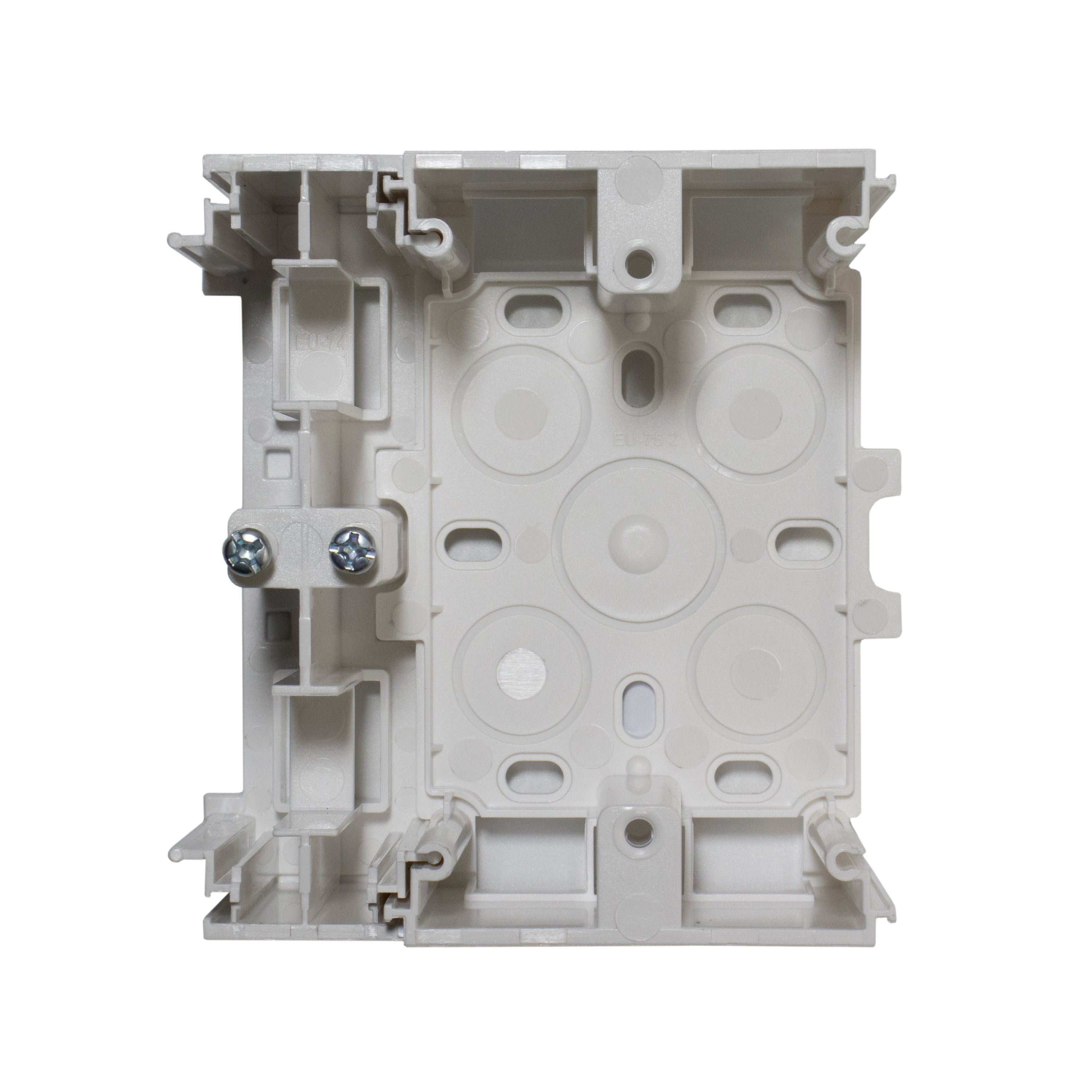 З'єднувальна частина для коробки накладного монтажу, матовий білий