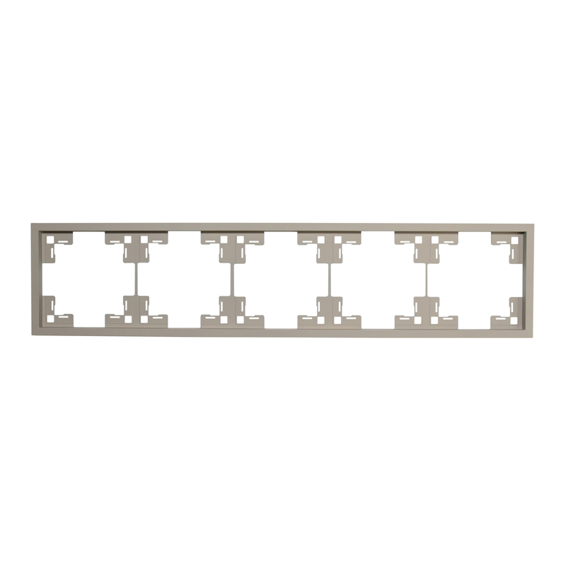 Рамка п'ятимісна універсальна Quadrant, дотик грейж