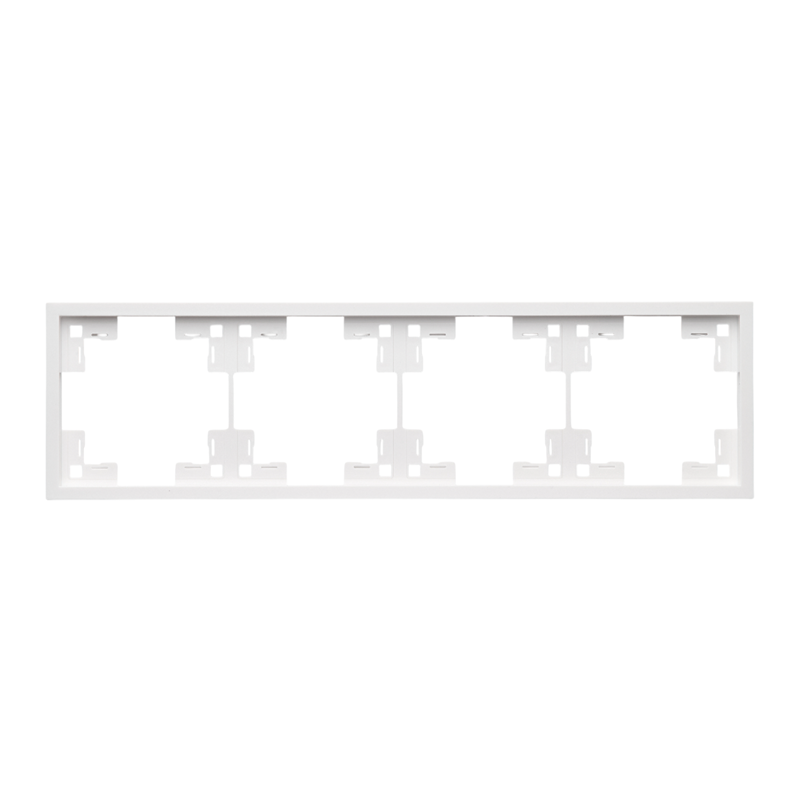Four-seater universal frame Quadrant, matte white