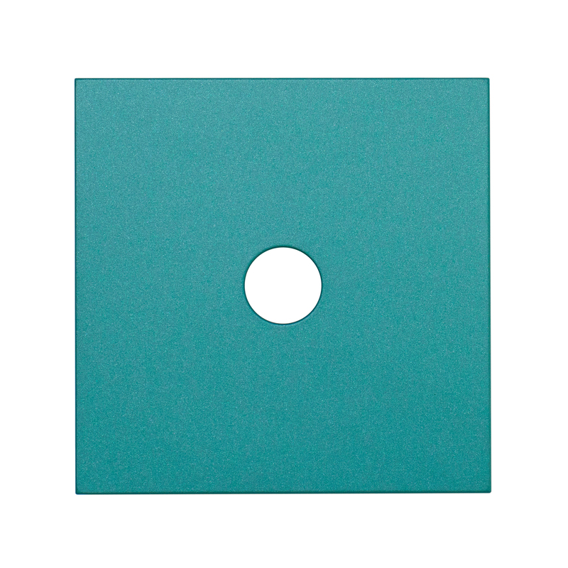 Фронтальна панель розетки телевізійної, трендовий бірюзовий 26