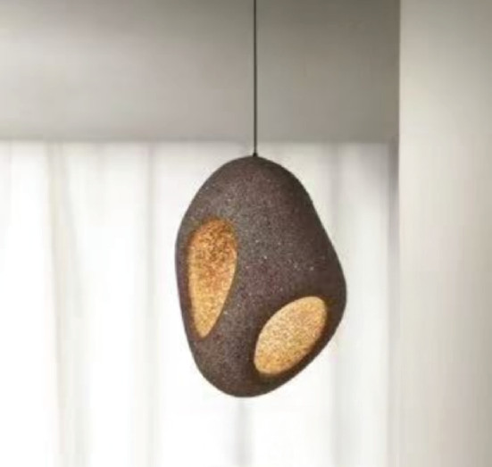 LED підвісний світильник 12Вт, D42*H58см, червоний